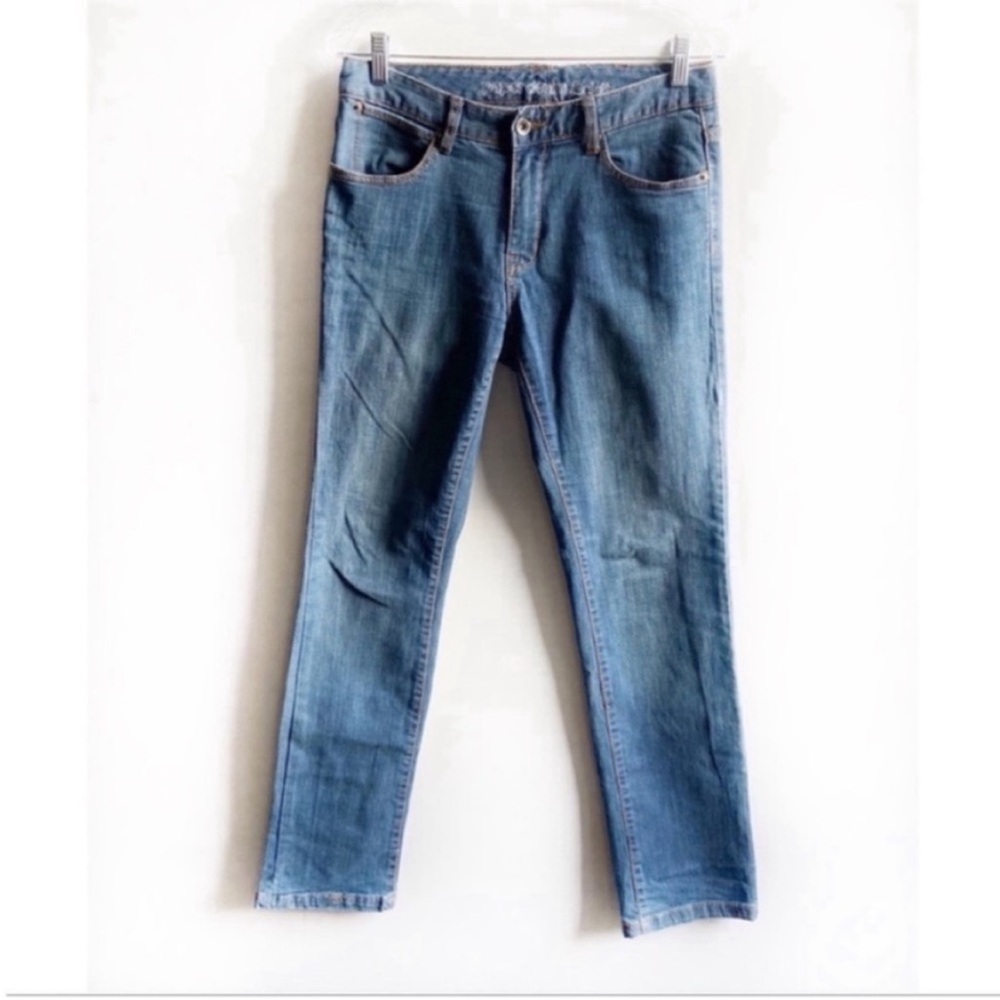 Paper Denim & Cloth jeans straight leg medium wash - Picture 1 of 6